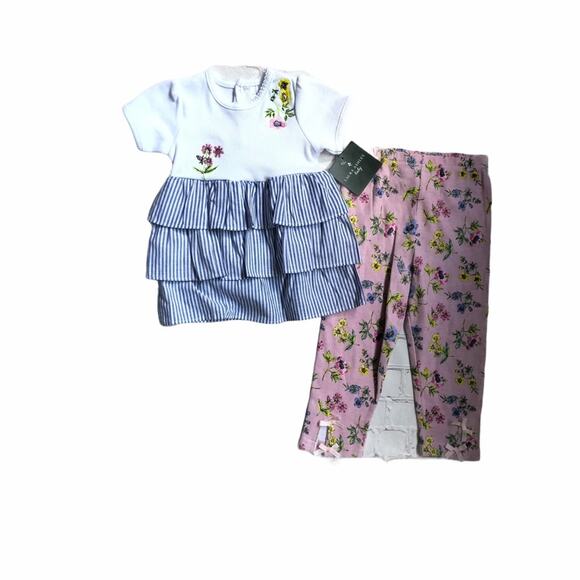 Laura Ashley Baby Girl Matching Set Sz 24M - Picture 1 of 11